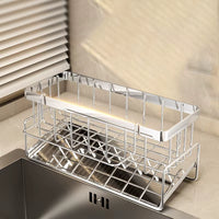 Porte-éponges cuisine sans perçage inox