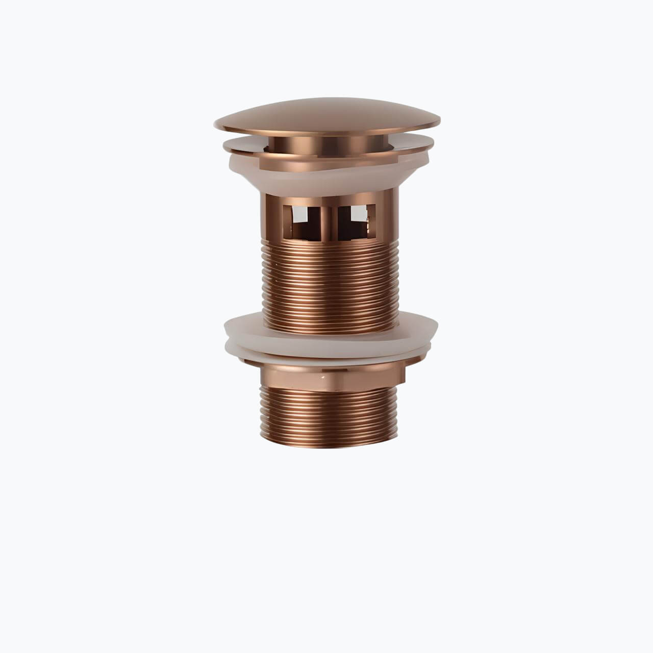 Bonde de lavabo universelle clic-clac laiton