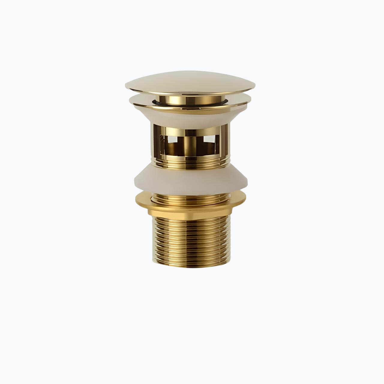 Bonde de lavabo universelle clic-clac laiton