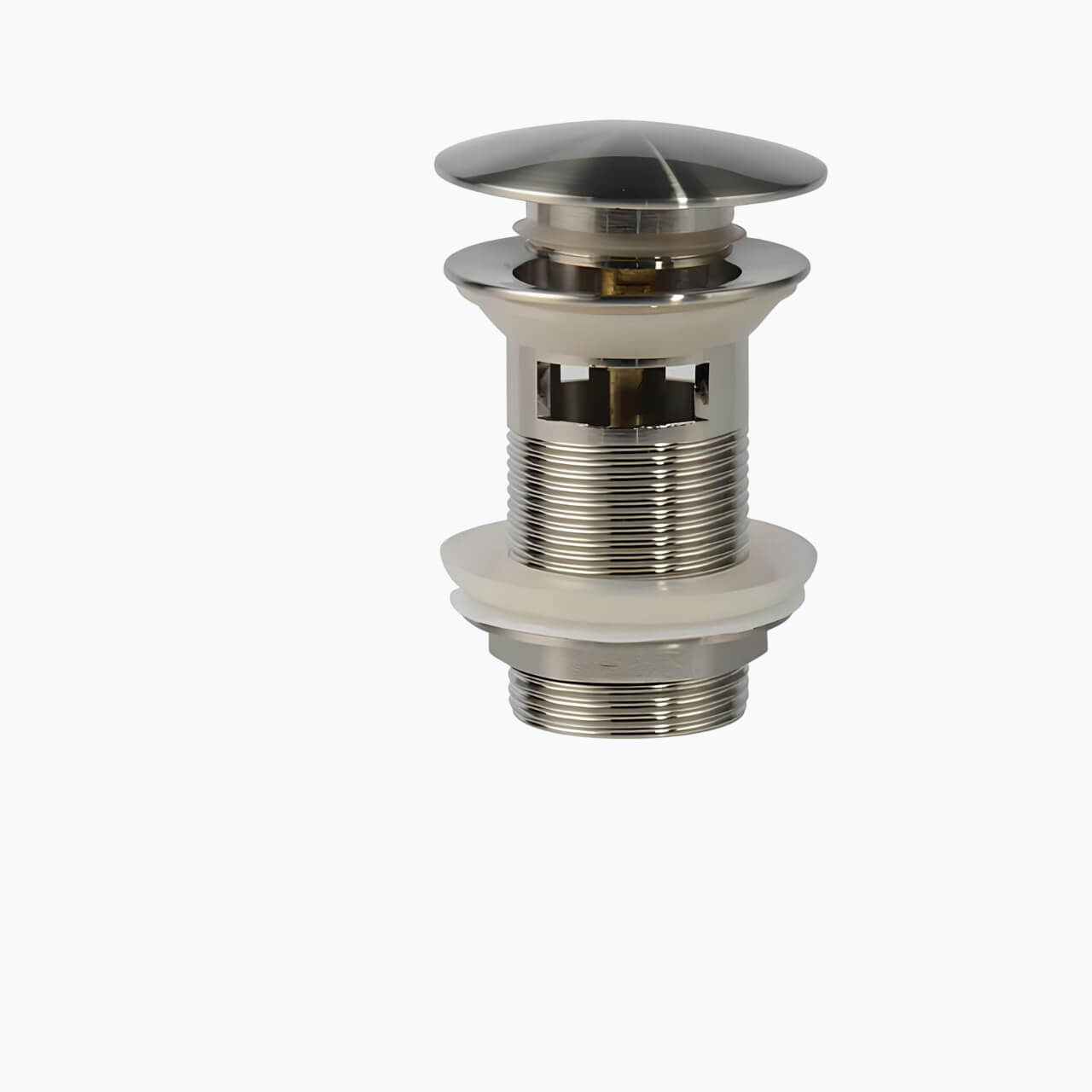 Bonde de lavabo universelle clic-clac laiton