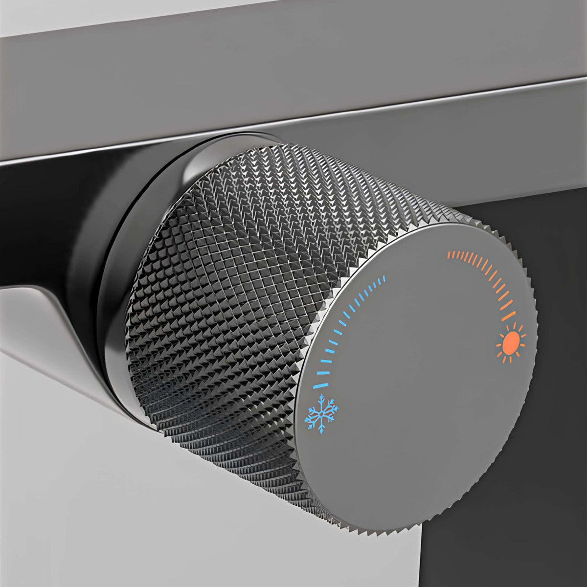 Mitigeur laiton brossé - design contemporain 1 trou L'art du robinet