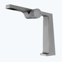 Mitigeur laiton brossé - design contemporain 1 trou L'art du robinet