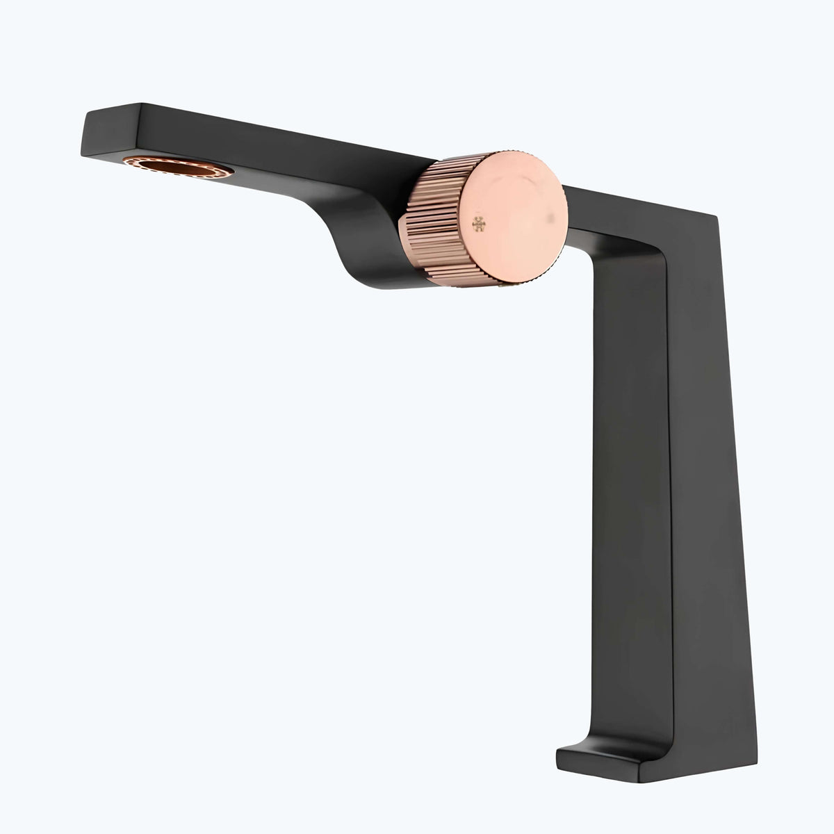 Mitigeur laiton brossé - design contemporain 1 trou L'art du robinet