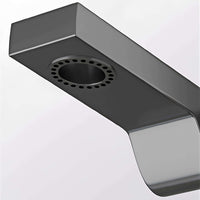 Mitigeur laiton brossé - design contemporain 1 trou L'art du robinet