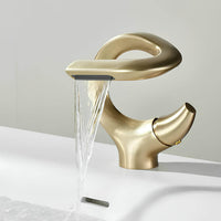 Mitigeur lavabo cascade compact laiton massif L'art du robinet
