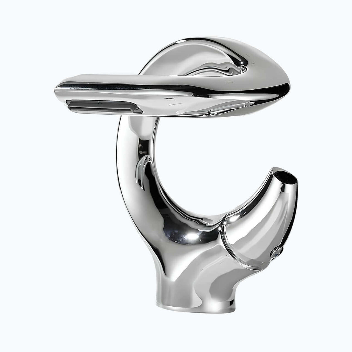 Mitigeur lavabo cascade compact laiton massif L'art du robinet