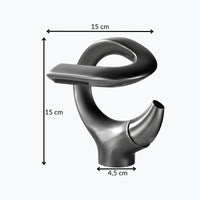 Mitigeur lavabo cascade compact laiton massif L'art du robinet