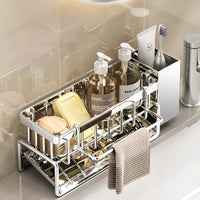Porte-éponges cuisine sans perçage inox