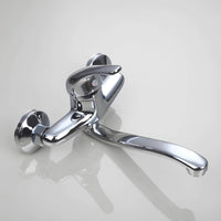 Robinet baignoire mural monocommande chrome