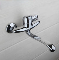 Robinet baignoire mural monocommande chrome