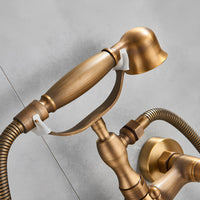 Robinet baignoire mural classique bronze vieilli