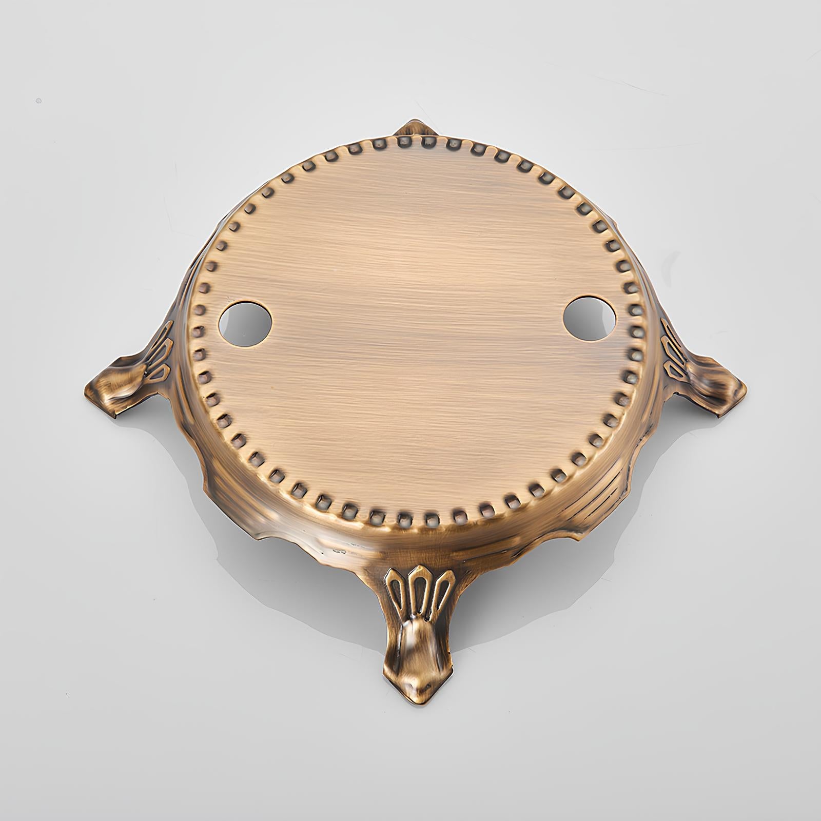 Robinet baignoire sur pied bronze antique rétro