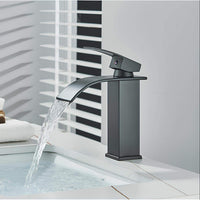 Robinet lavabo cascade inox - mitigeur classique