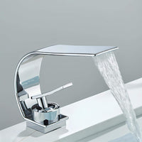 Robinet mitigeur cascade laiton massif design fin