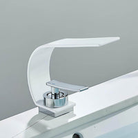 Robinet mitigeur cascade laiton massif design fin