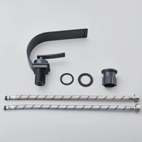Robinet mitigeur cascade laiton massif design fin