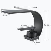 Robinet mitigeur cascade laiton massif design fin