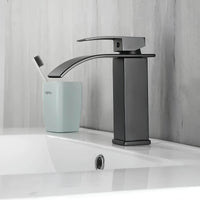 Robinet mitigeur cascade acier inoxydable