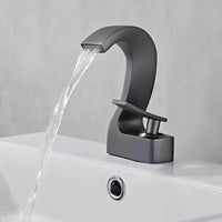 Robinet mitigeur cascade laiton massif salle de bain