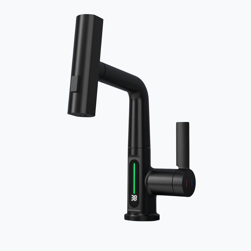 Robinet cascade numérique pour évier inox L'art du robinet