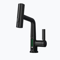 Robinet cascade numérique pour évier inox L'art du robinet