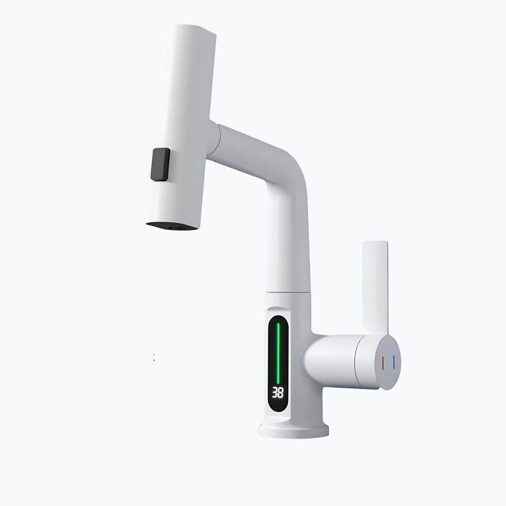 Robinet cascade numérique pour évier inox L'art du robinet