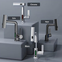 Robinet cascade numérique pour évier inox L'art du robinet