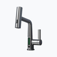 Robinet cascade numérique pour évier inox L'art du robinet