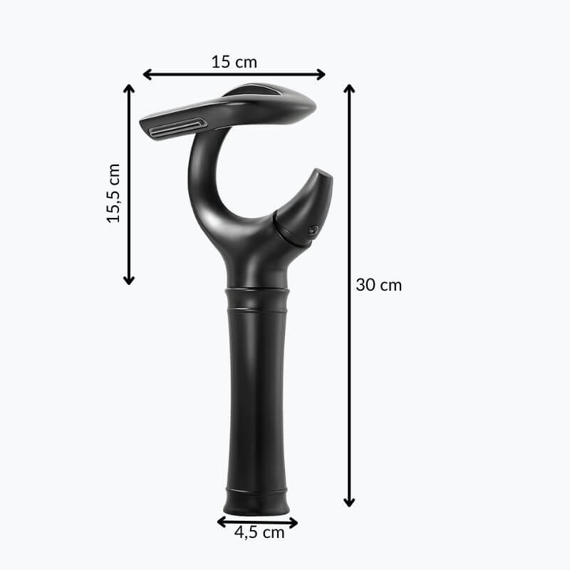 Robinet cascade vasque monotrou contemporain L'art du robinet