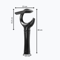 Robinet cascade vasque monotrou contemporain L'art du robinet