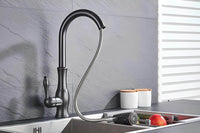 Robinet cuisine avec douchette extractible