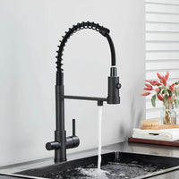 Robinet cuisine douchette eau filtrée L'art du robinet
