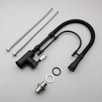 Robinet cuisine douchette extractible mitigeur laiton ressort flexible