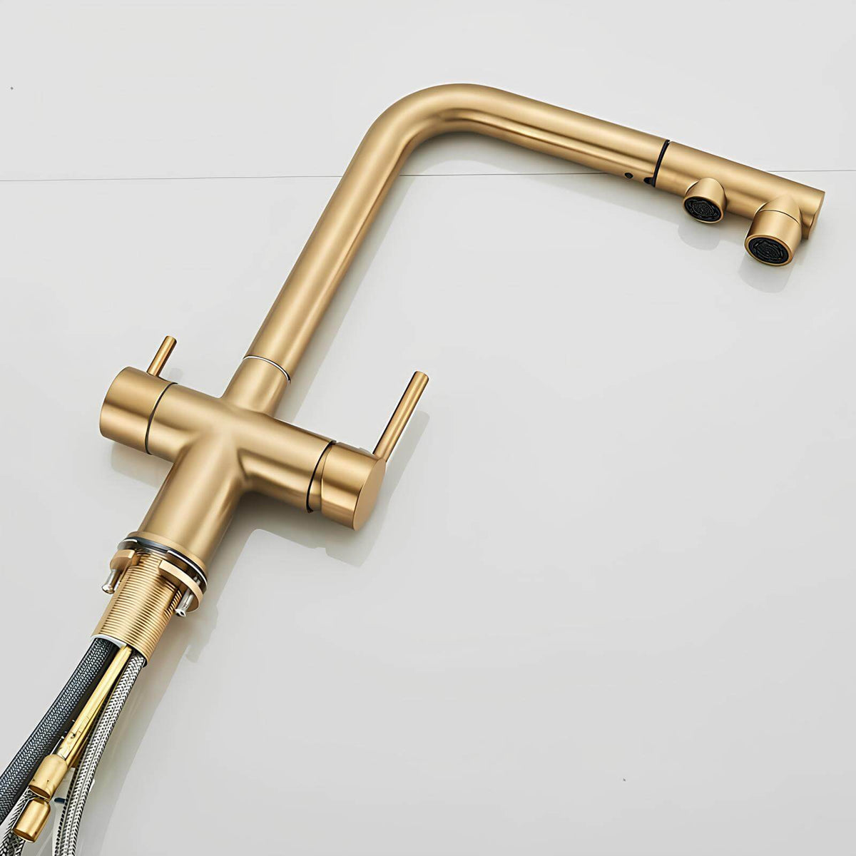 Robinet cuisine filtration 3 en 1 avec douchette L'art du robinet
