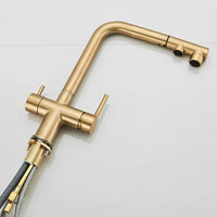 Robinet cuisine filtration 3 en 1 avec douchette L'art du robinet
