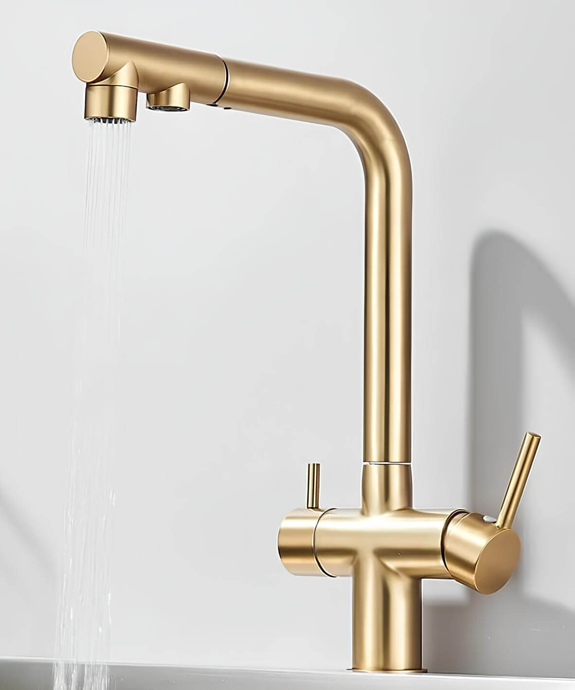 Robinet cuisine filtration 3 en 1 avec douchette L'art du robinet