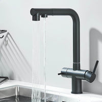 Robinet cuisine filtration 3 en 1 avec douchette L'art du robinet