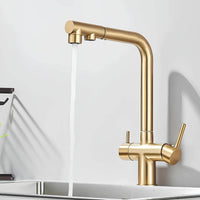 Robinet cuisine filtration 3 en 1 avec douchette L'art du robinet