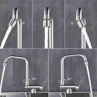 Robinet cuisine rabattable 360° flexible compact L'art du robinet