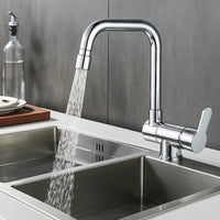 Robinet cuisine rabattable 360° flexible compact L'art du robinet