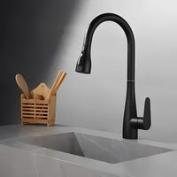 Robinet de cuisine extractible 360° avec douchette L'art du robinet