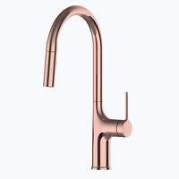 Robinet de cuisine extractible bec haut deux jets L'art du robinet