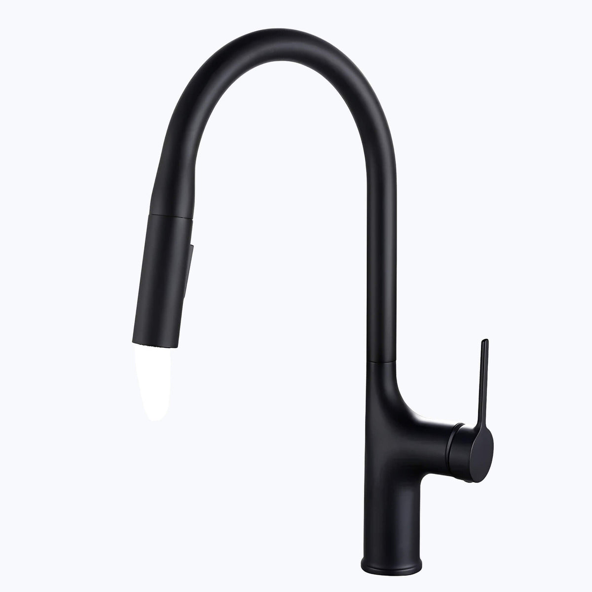 Robinet de cuisine extractible bec haut deux jets L'art du robinet