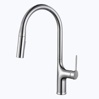 Robinet de cuisine extractible bec haut deux jets L'art du robinet