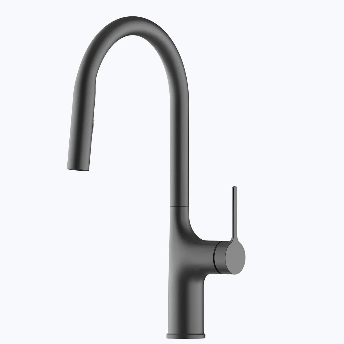 Robinet de cuisine extractible bec haut deux jets L'art du robinet