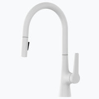 Robinet de cuisine extractible deux jets rotatif L'art du robinet