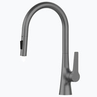 Robinet de cuisine extractible deux jets rotatif L'art du robinet