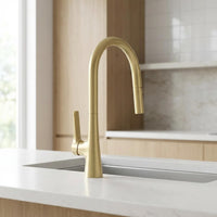 Robinet de cuisine extractible deux jets rotatif L'art du robinet