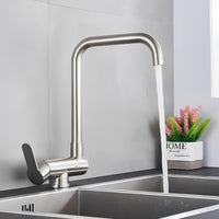 Robinet de cuisine rabattable bec extractible 360° L'art du robinet