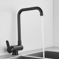 Robinet de cuisine rabattable bec extractible 360° L'art du robinet